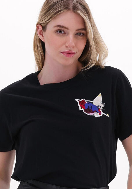 Schwarze IRO T-shirt WOLONI - large