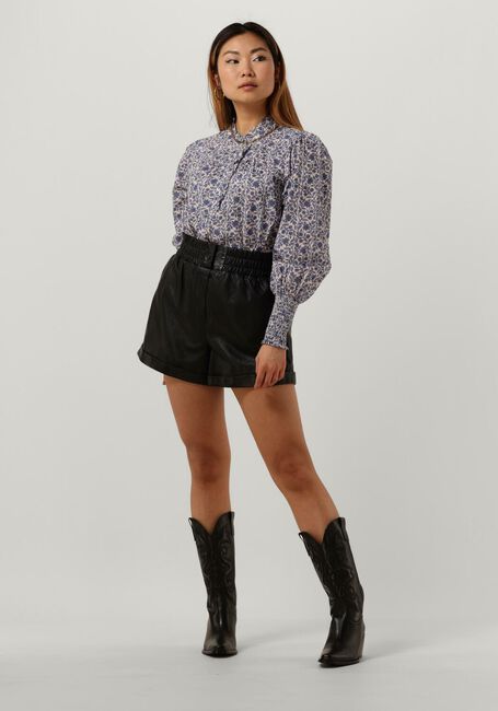 Blaue NEO NOIR Blusen KARINA BOTANICAL BLOUSE - large