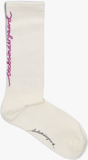 Weiße BECKSONDERGAARD Socken LAUCE BECK VISCA SOCKS - large