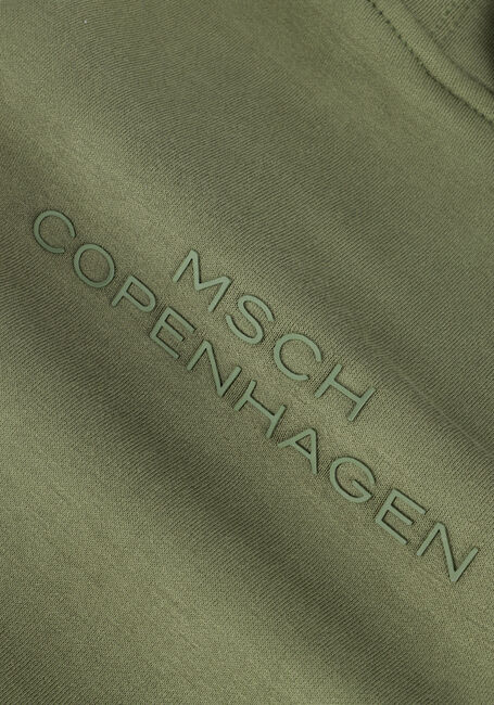 Olive MSCH COPENHAGEN Pullover IMA Q LOGO HOOD SWEATSHIRTR - large