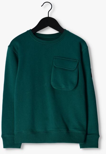 Grüne LYLE & SCOTT Pullover CASUALS BB CREW NECK - large