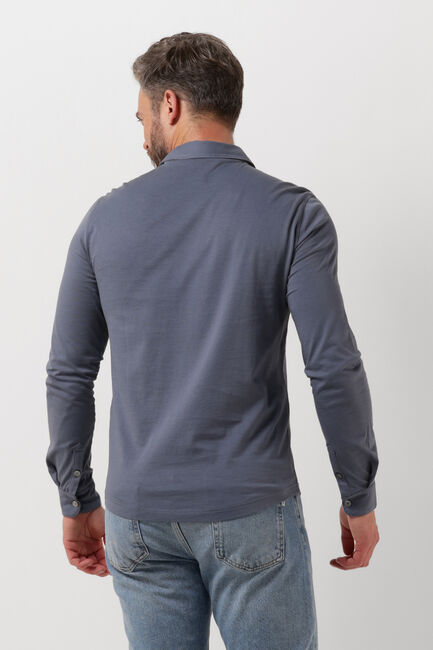 Hellblau PROFUOMO Polo-Shirt POLO LONG SLEEVE LS - large