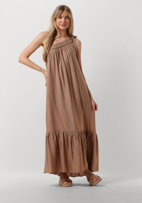 Beige CO'COUTURE Midikleid HERA ASYM DRESS - large