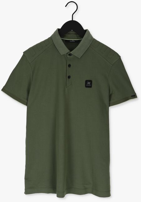 Dunkelgrün VANGUARD Polo-Shirt SHORT SLEEVE POLO PIQUE JACQUARD - large