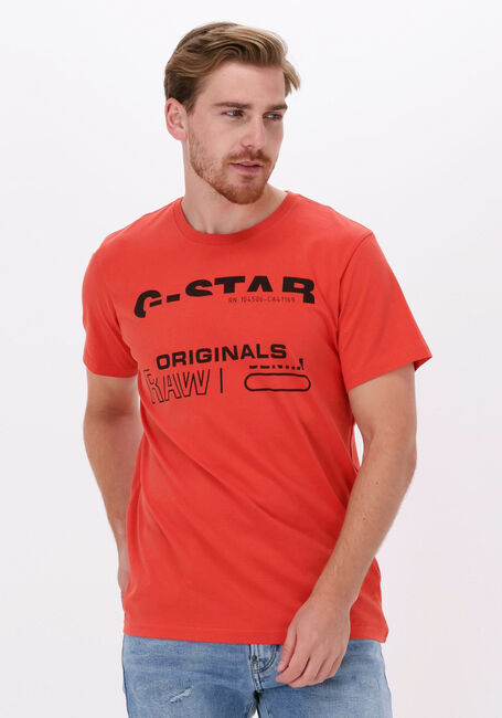 Orangene G-STAR RAW T-shirt ORIGINALS R T - large