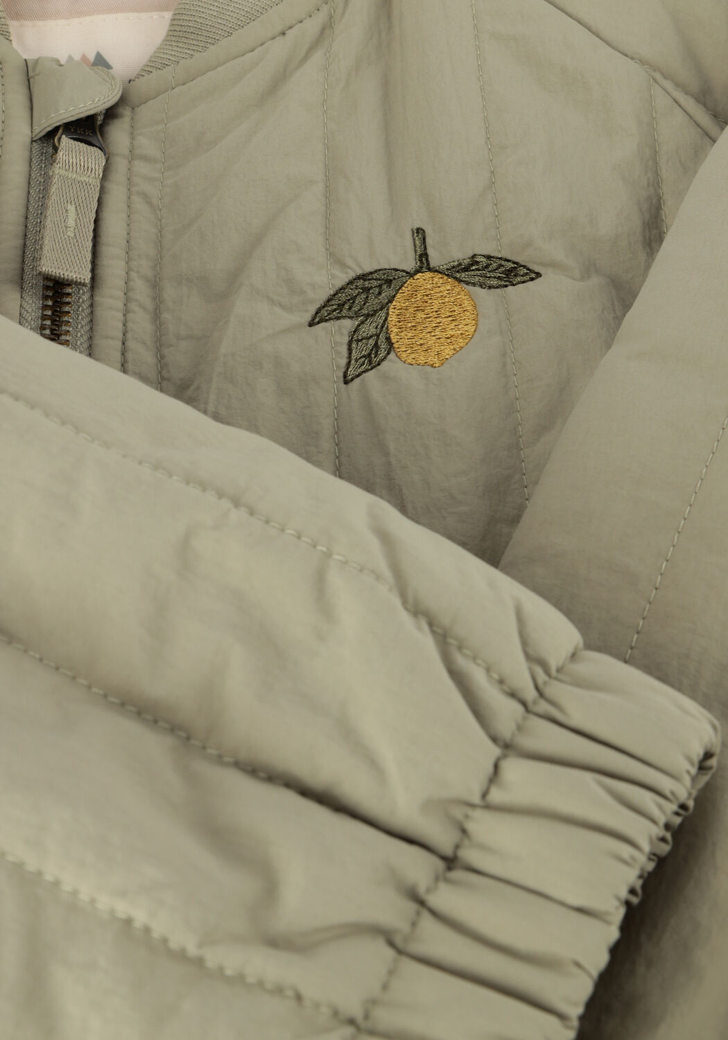 Taupe KONGES SLOJD Jack JUNO BOMBER JACKET - large