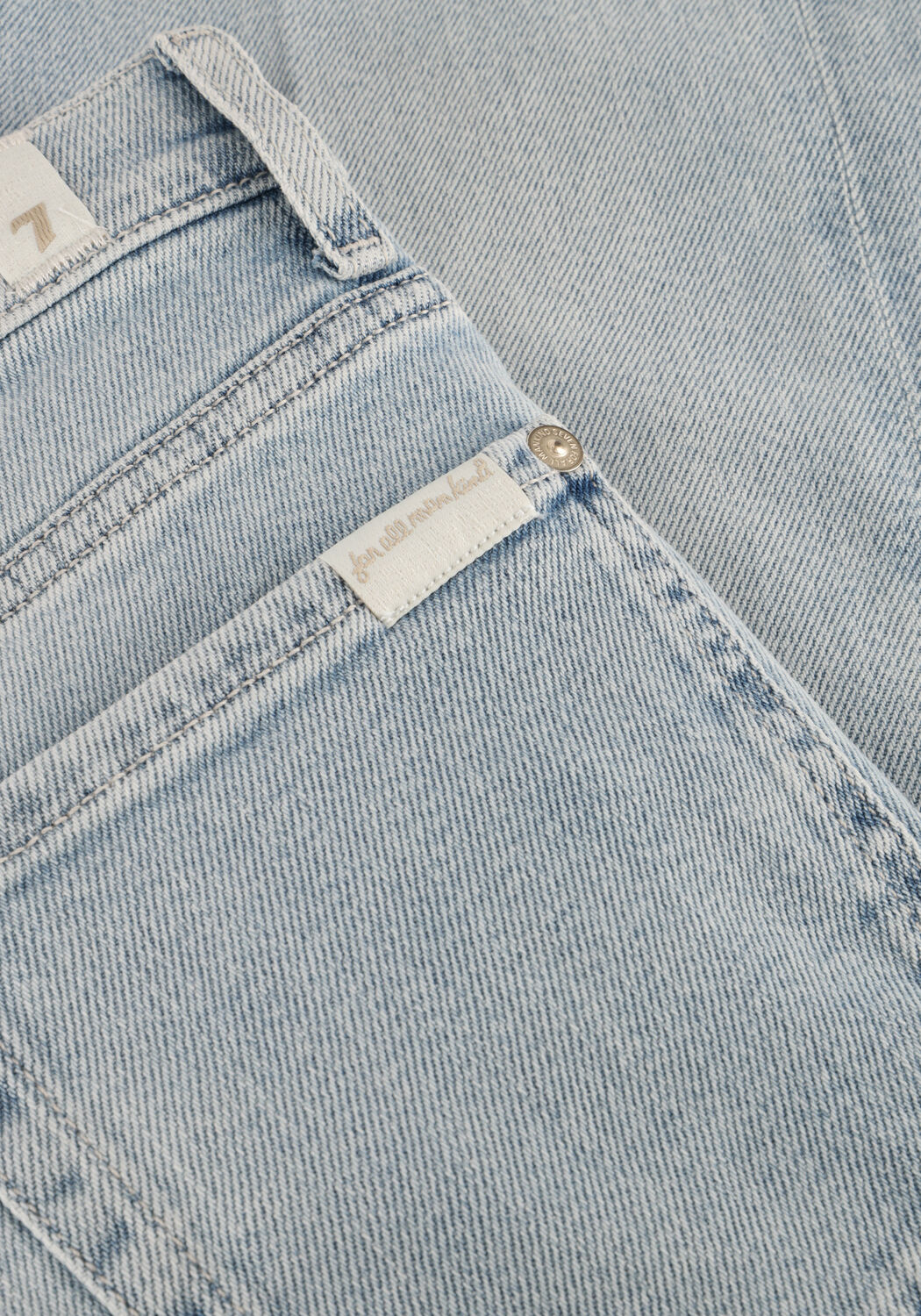 Hellblau 7 FOR ALL MANKIND Flared jeans MODERN DOJO FROZEN - large