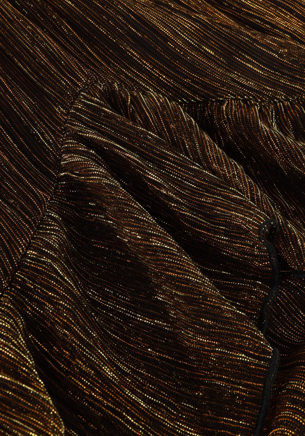 Goldfarbene NIK & NIK Minikleid JILL DRESS - large