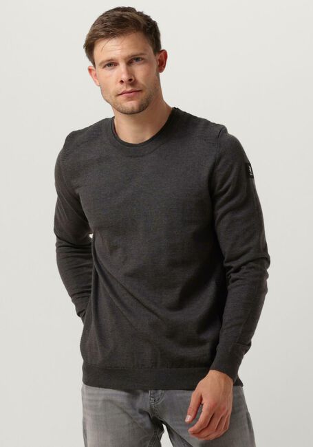 Graue VANGUARD Pullover CREWNECK COTTON SLUB - large