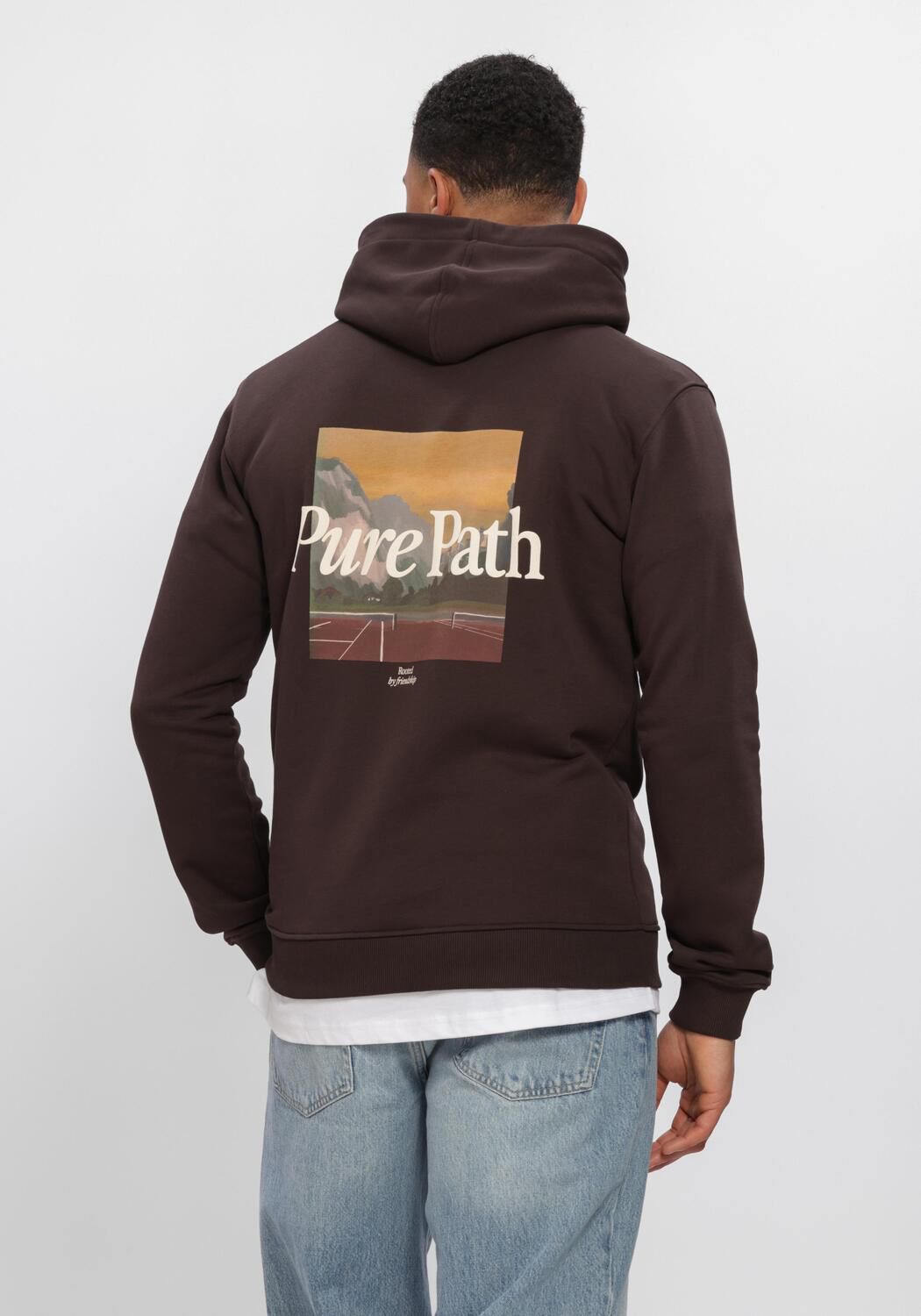Braune PURE PATH Sweatshirt LANDSCAPE - large