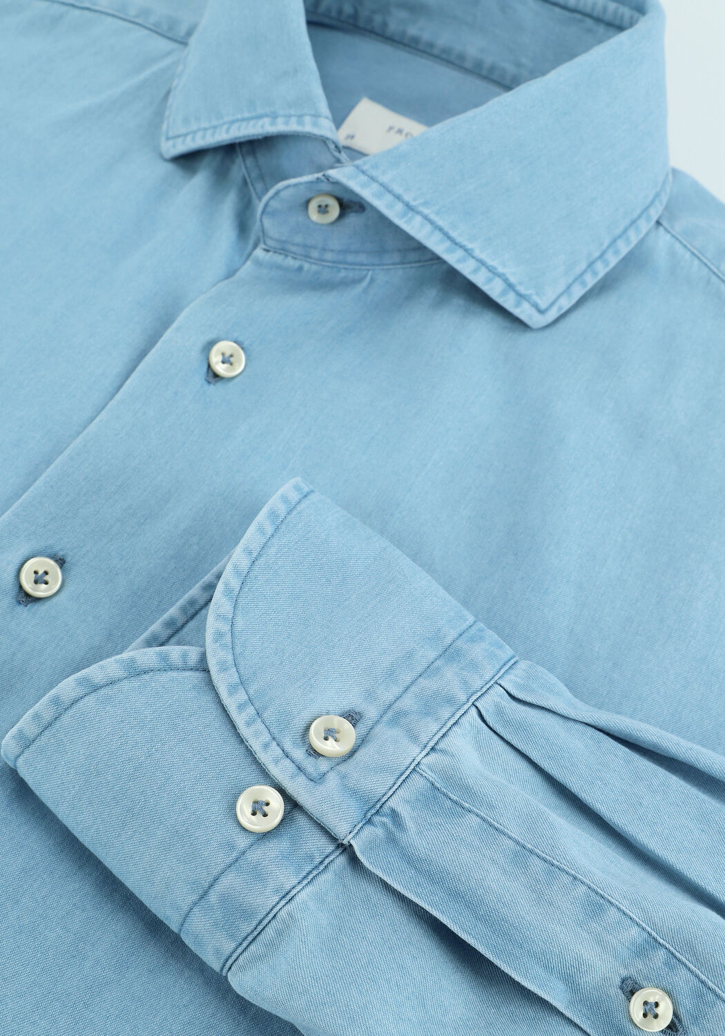 Hellblau PROFUOMO Casual-Oberhemd HOLTONS - large