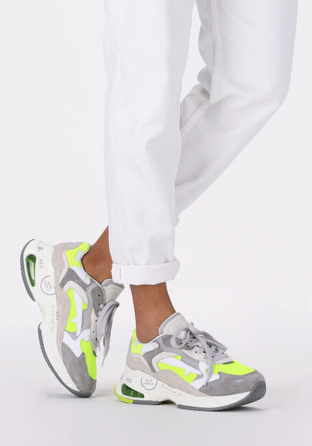 Grüne PREMIATA Sneaker Low SHARKY-D - large