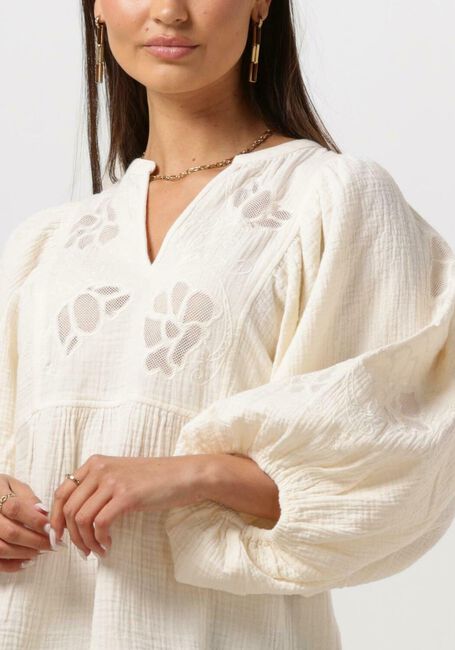 Nicht-gerade weiss SISSEL EDELBO Blusen EVELYN ORGANIC COTTON TOP - large