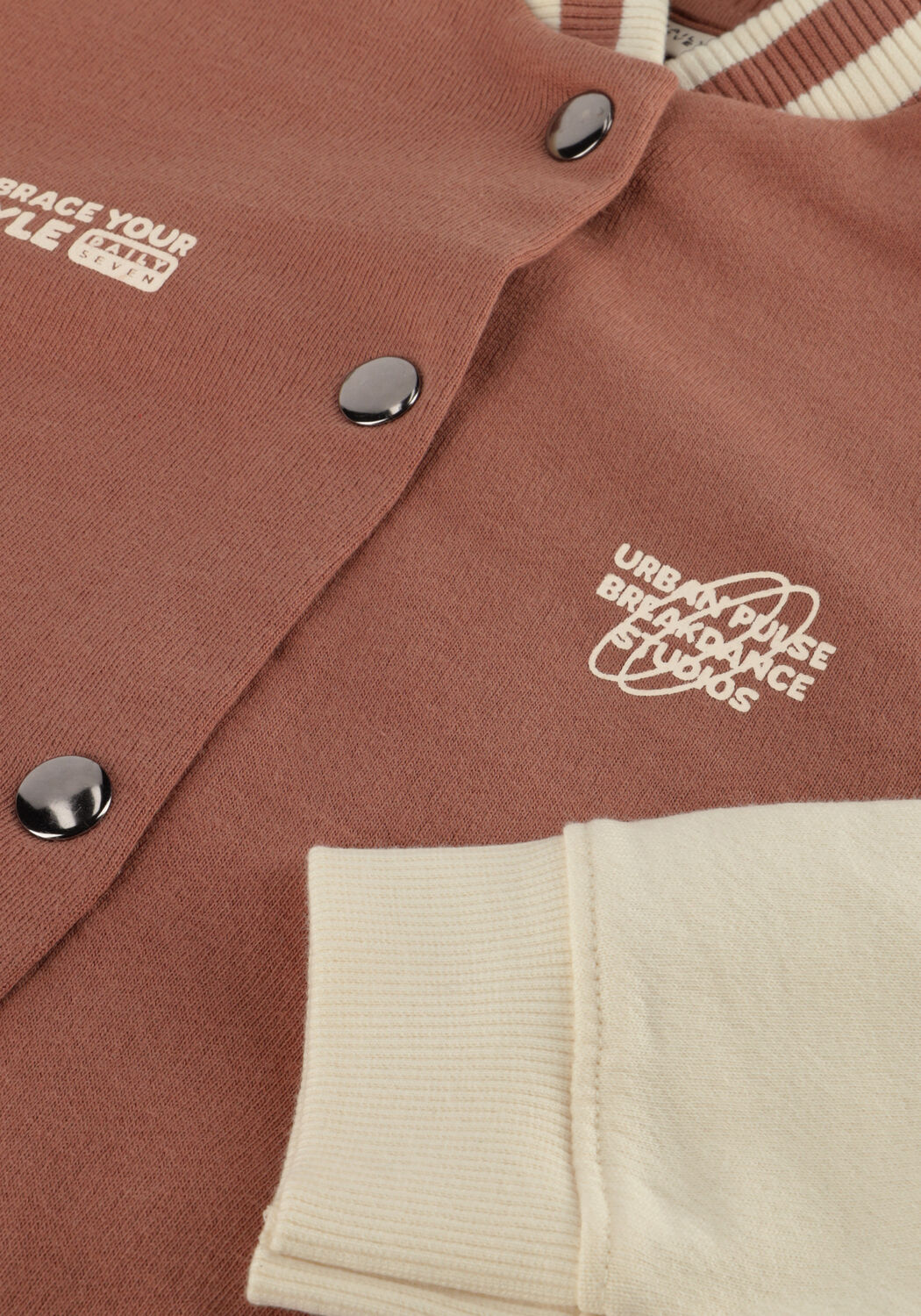 Mehrfarbige/Bunte DAILY7 Strickjacke OVERSIZED BOMBER JACKET - large