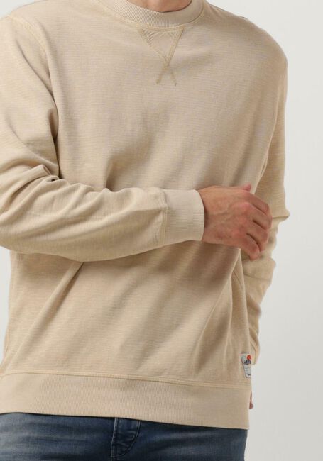 Beige SCOTCH & SODA Sweatshirt GARMENT-DYED STRUCTURED SWEATSHIRT - large