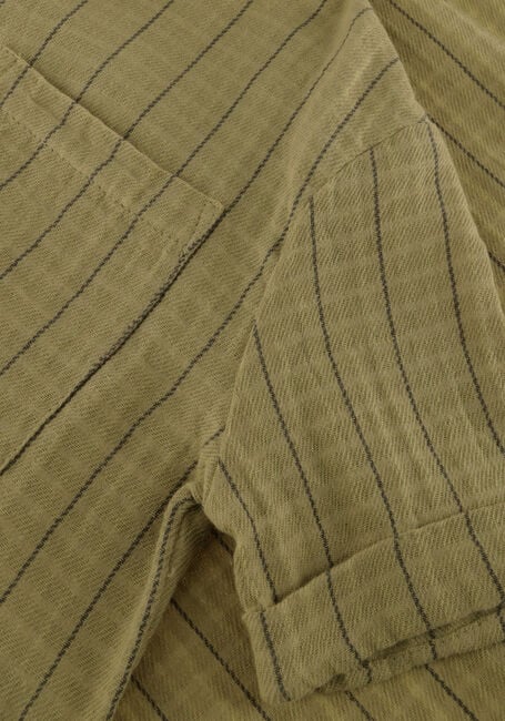 Khaki DAILY7 Polo-Shirt SHIRT SMALL STRIPE - large