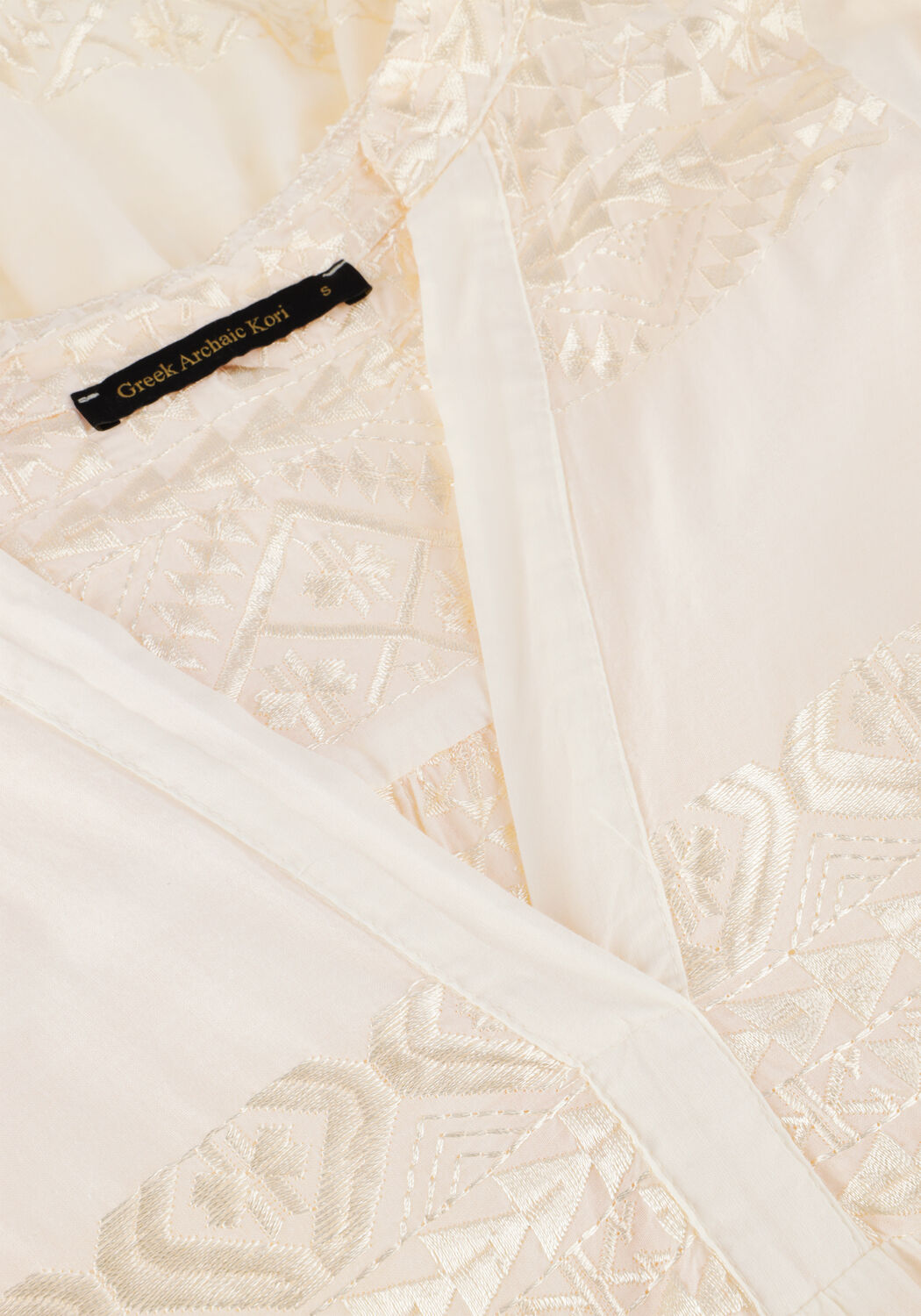Ecru GREEK ARCHAIC KORI Minikleid 330681 - large