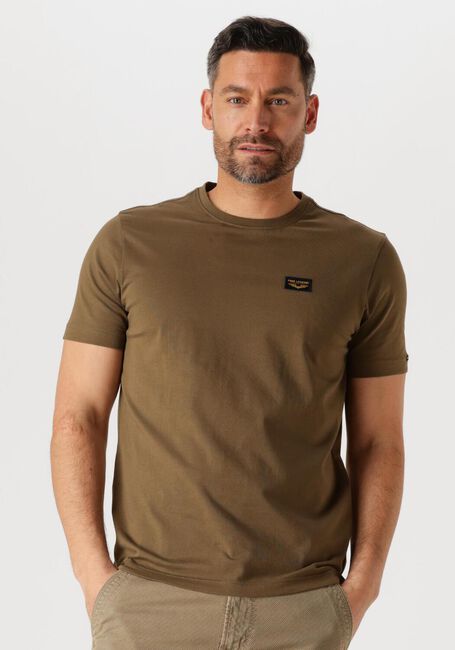 Grüne PME LEGEND T-shirt SHORT SLEEVE R-NECK GUYVER TEE - large