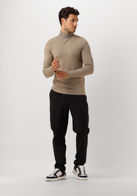 Taupe PURE PATH Rollkragenpullover ESSENTIAL KNIT TURTLENECK SWEATER - large