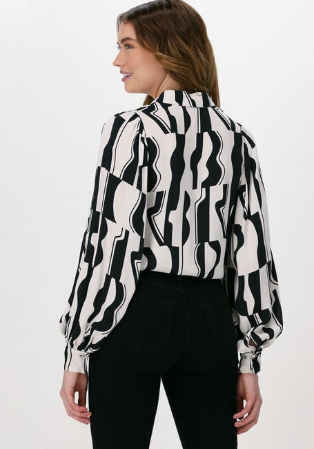 Nicht-gerade weiss SUMMUM Blusen BLOUSE GRAPHIC TWO TONE - large