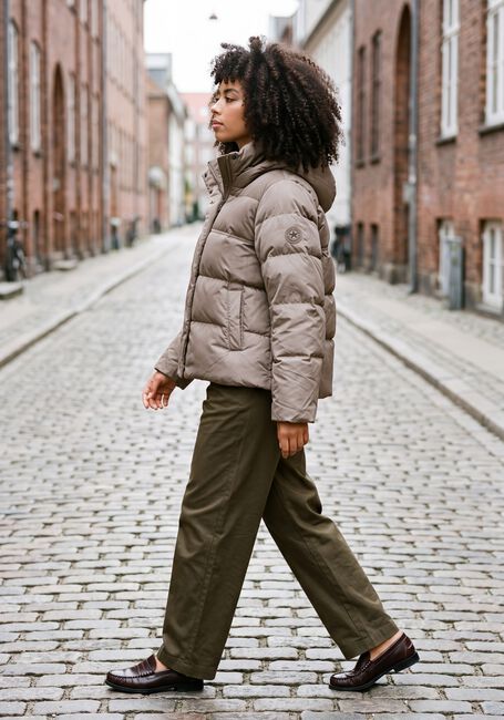 Taupe AIRFORCE Wattierte Jack CARLY JACKET - large