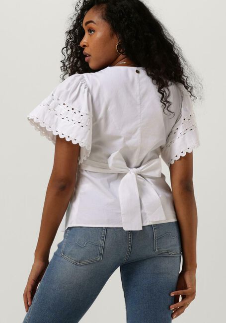 Weiße ANTIK BATIK Blusen RODA TEE WIDE - large