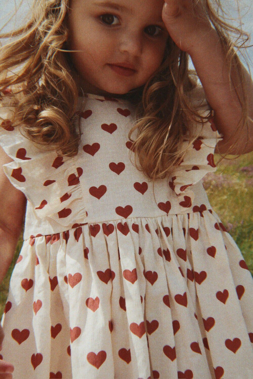 Creme KONGES SLOJD Minikleid CIANNA BOW DRESS - large