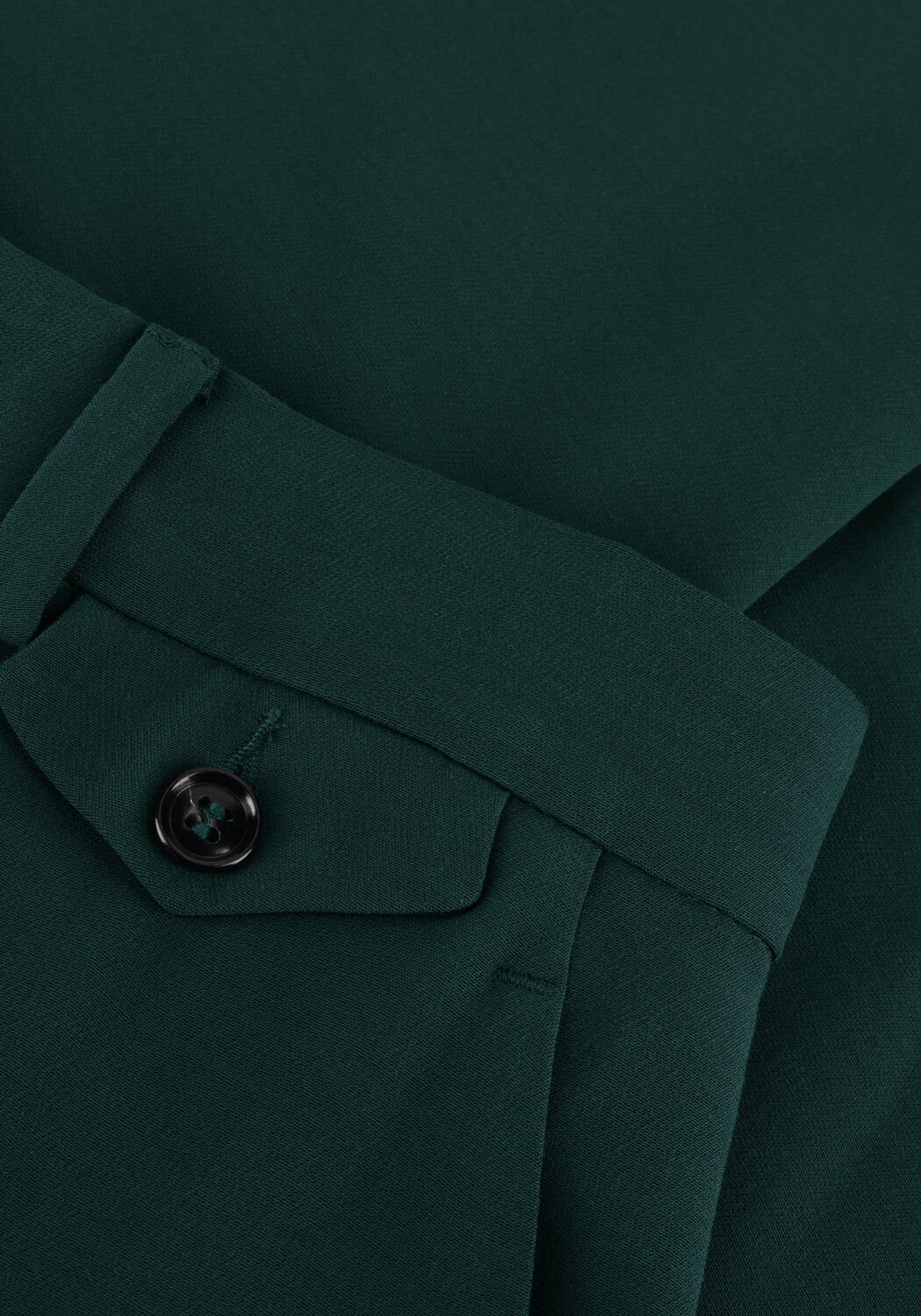 Gr&uuml;ne VANILIA Weite Hose CREPE CLEAN CHINO - large