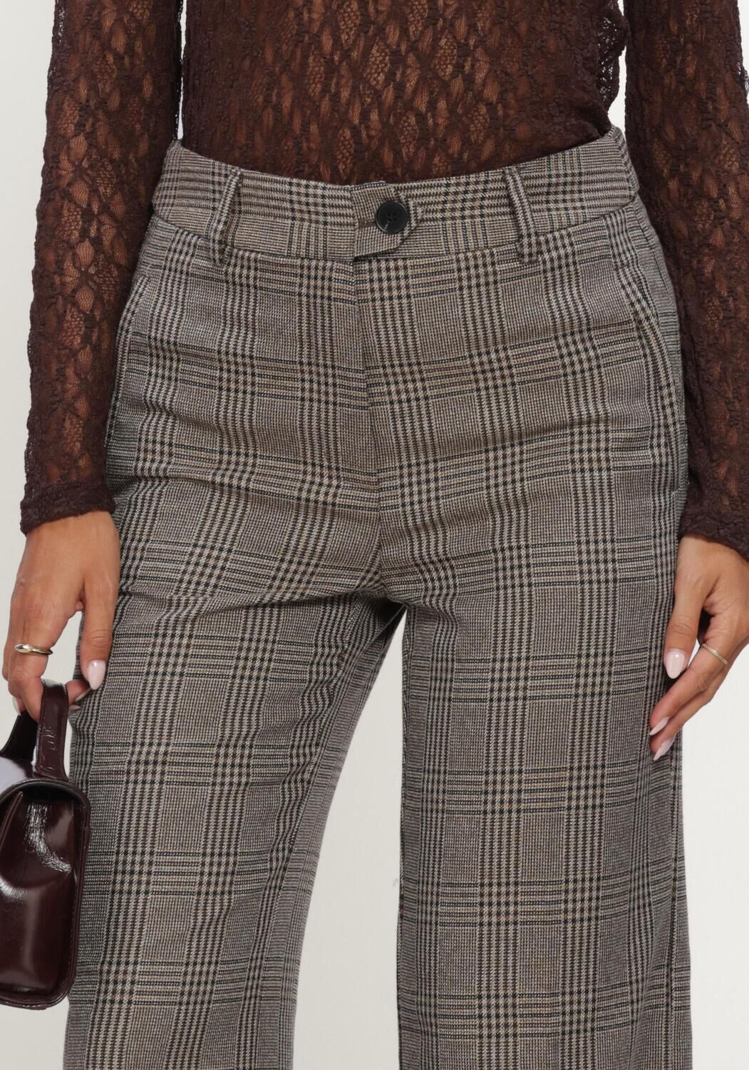 Braune CO'COUTURE Hosen VEYACC NEW WIDE PANT - large