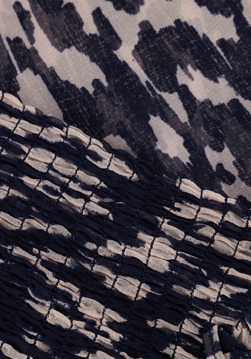 Dunkelblau NEO NOIR Blusen LANDA DISTRESSED BLOUSE - large