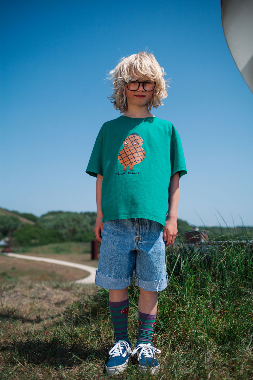 Gr&uuml;ne DAILY BRAT T-shirt PEANUT MAN T-SHIRT - large