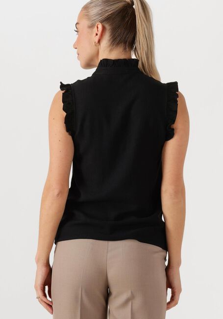 Schwarze SELECTED FEMME Top SLFVIVA SL RUFFLE TOP - large