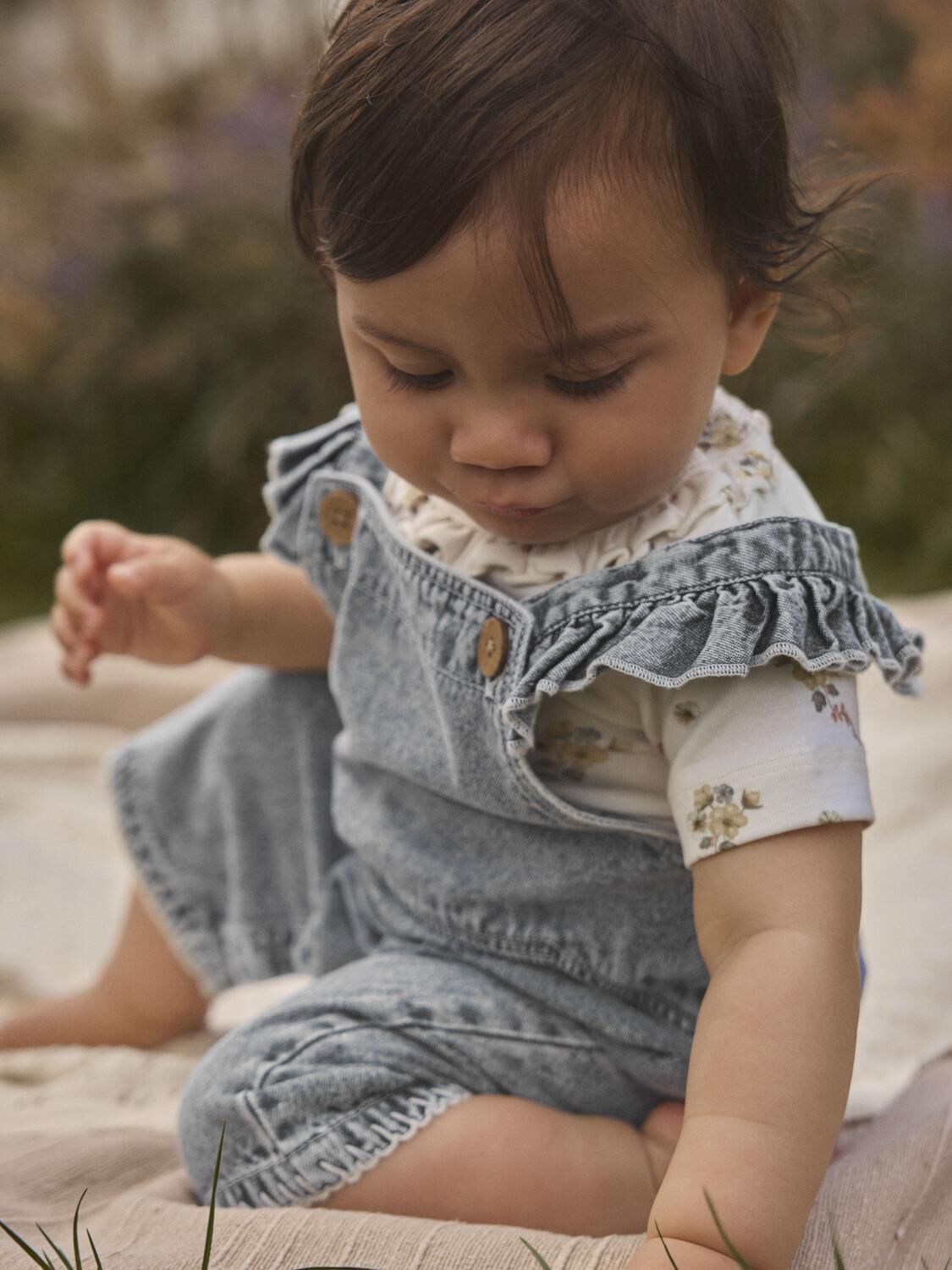Blaue LIL' ATELIER Hosen NBFFUNDA LOOSE DNM SHORTALL 5552-FD LIL - large