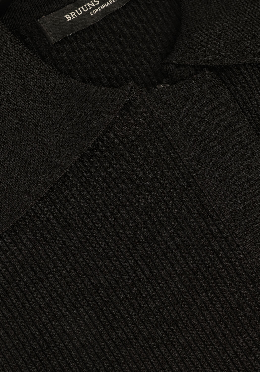 Schwarze BRUUNS BAZAAR Midikleid CELOSIA JOHANNA KNIT DRESS - large