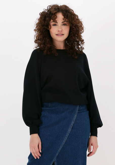 Schwarze MSCH COPENHAGEN Sweatshirt BIANNA IMA Q RAGLAN SWEATSHIRT - large
