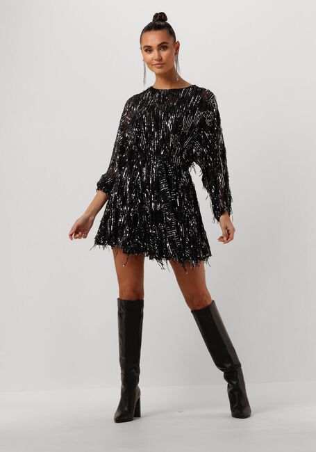 Schwarze IBANA Minikleid FROSTY - large