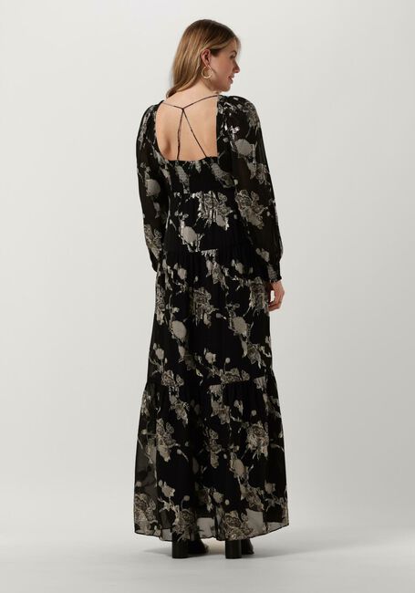 Schwarze LEVETE ROOM Maxikleid LR-VIVA 3 DRESS - large