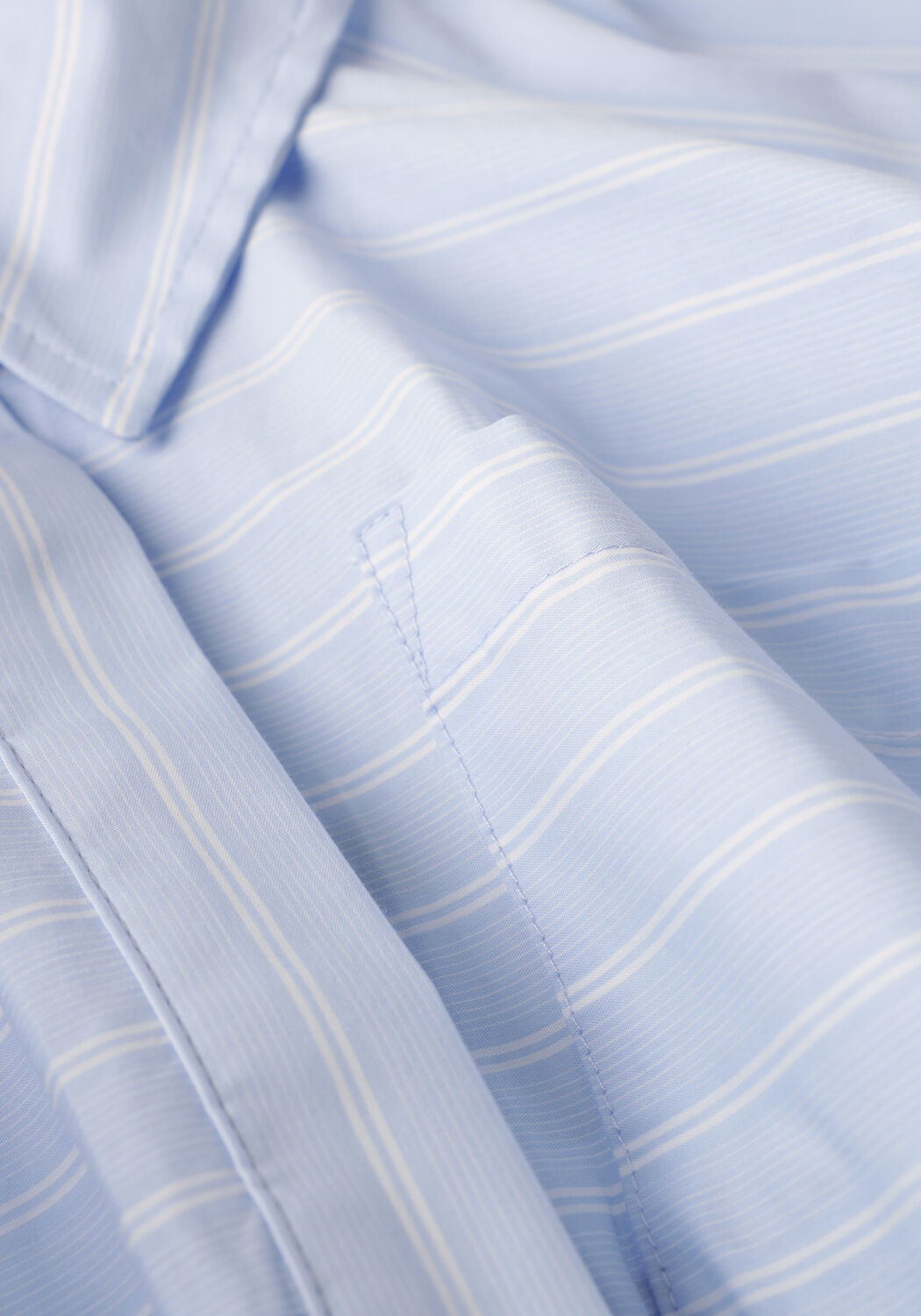 Blaue HAUTE L'AMITI&Eacute; Blusen SOPHIE STRIPE SHIRT - large