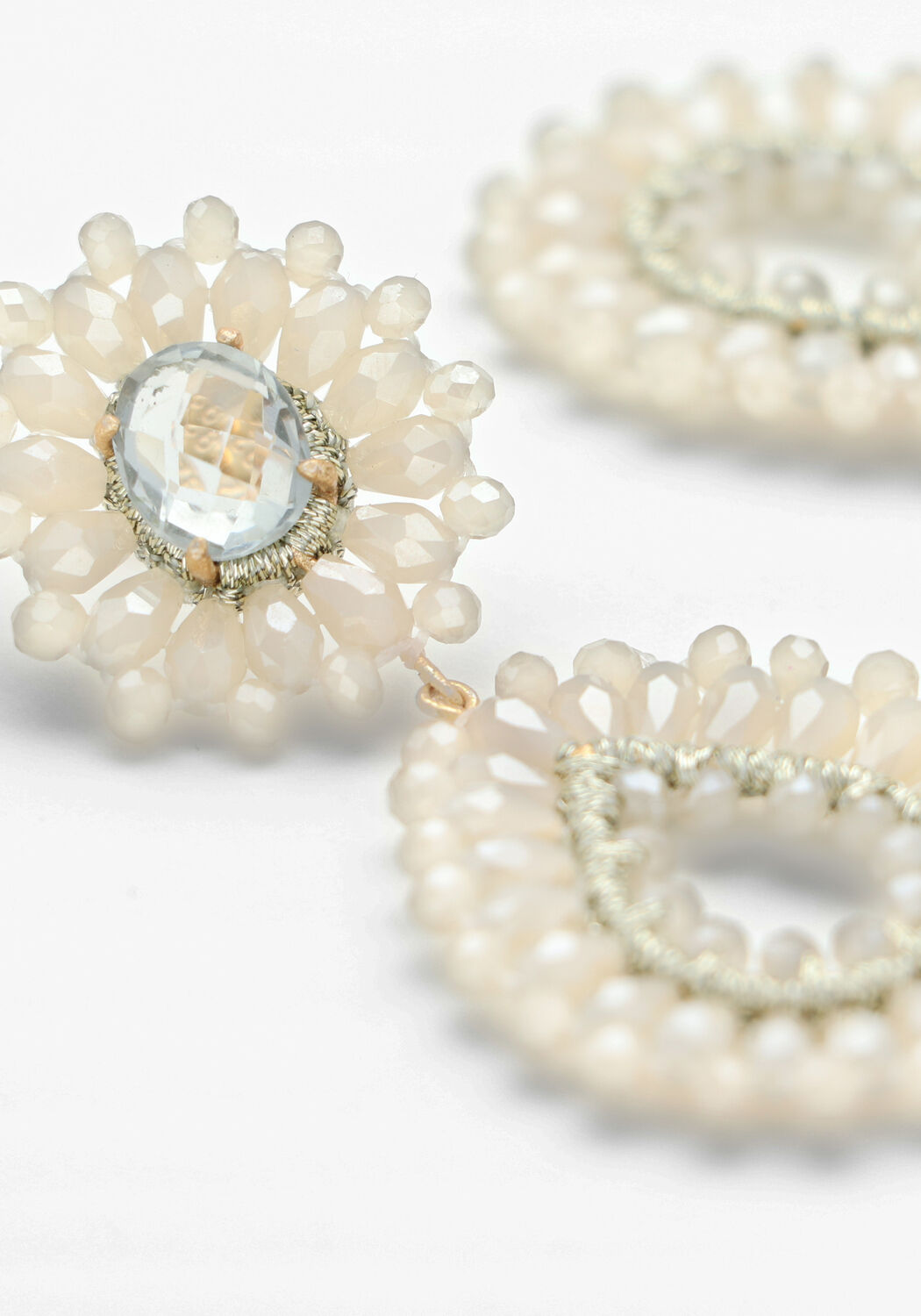 Creme LOTT. GIOIELLI Ohrringe DOUBLE DROP S - large