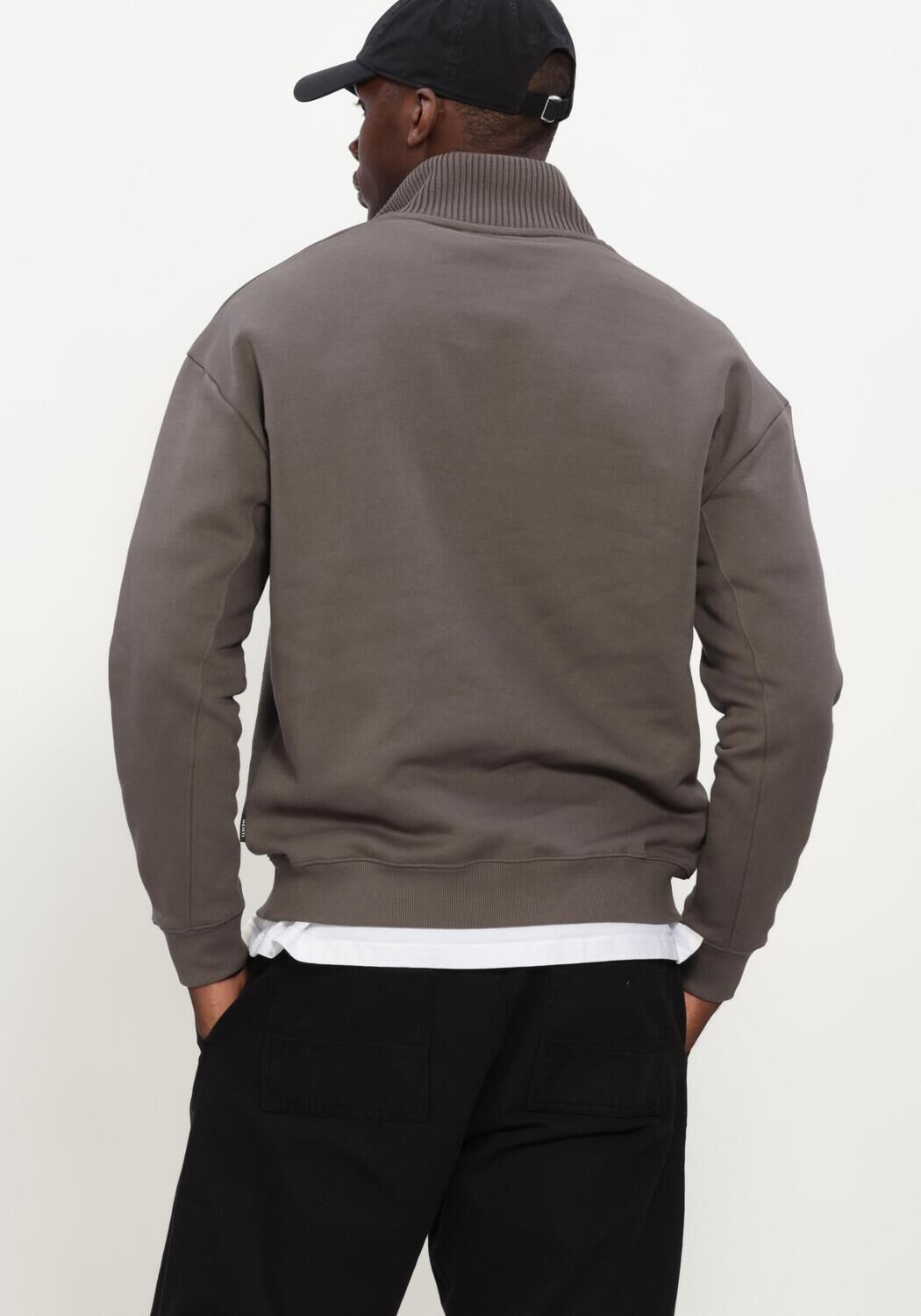 Gr&uuml;ne GENTI Sweatshirt HALF ZIP SWEAT - large