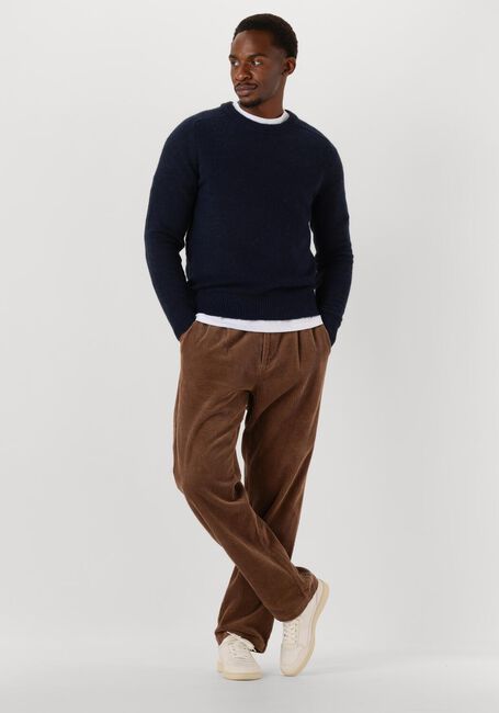 Dunkelblau SELECTED MEN Pullover SLHRAI LS KNIT CREW NECK NOOS - large