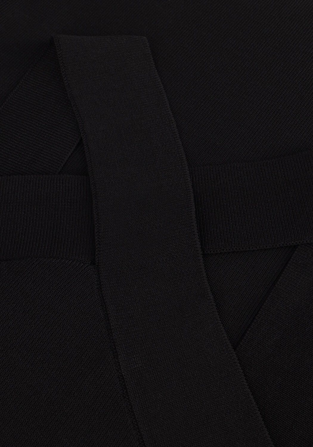 Schwarze MINUS Top IRENE KNIT TOP - large