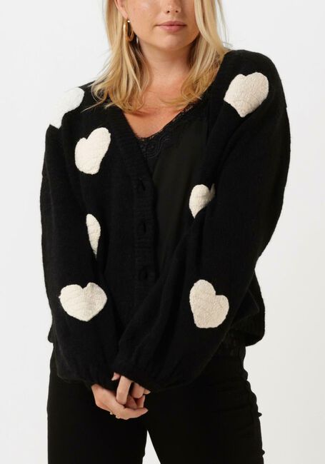 Schwarze FABIENNE CHAPOT Strickjacke KIKI CARDIGAN - large