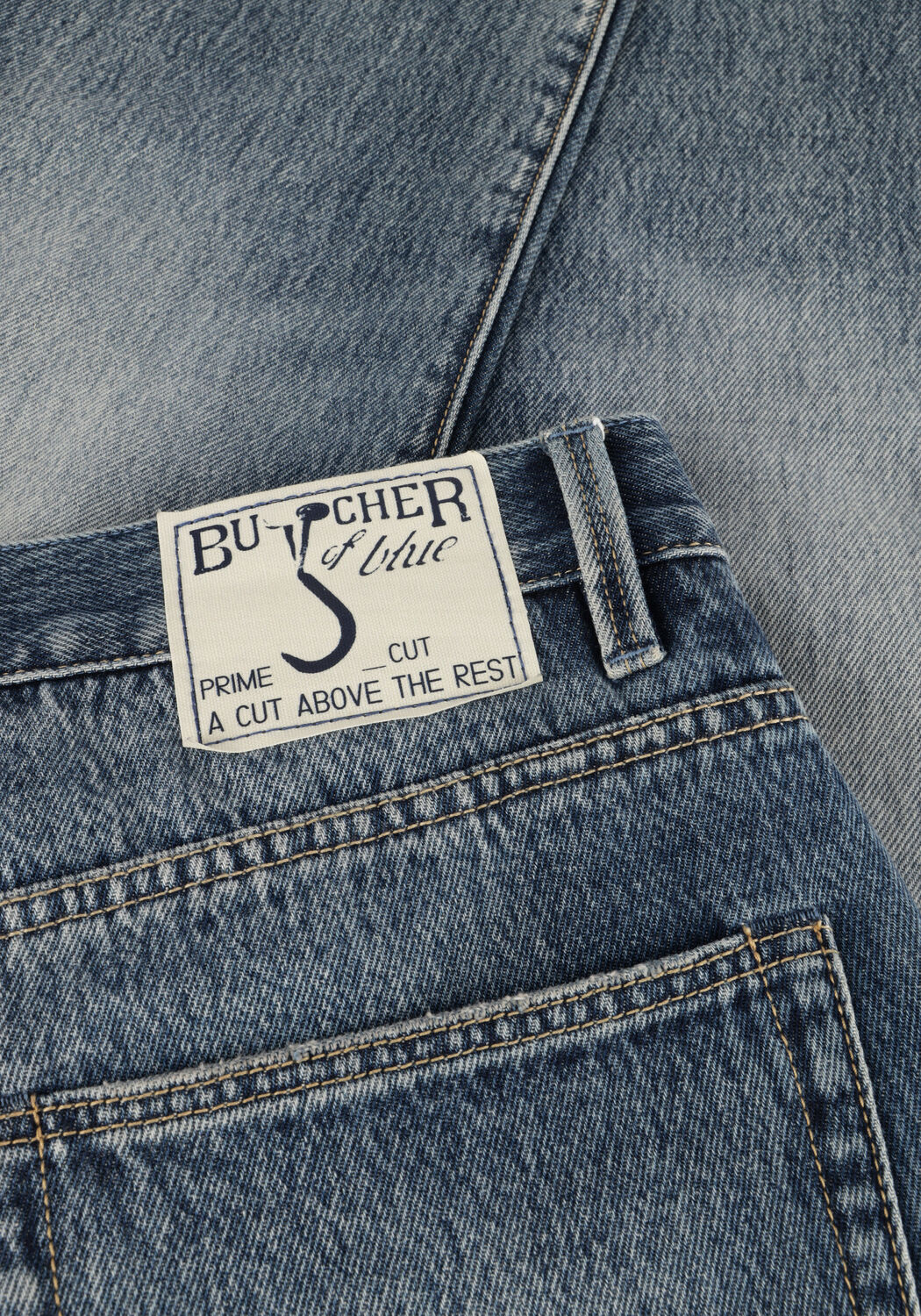 Blaue BUTCHER OF BLUE Straight leg jeans STOCKTON STRAIGHT REDDING MED - large