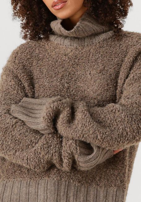 Braune INWEAR Pullover GUOIW HIGHNECK - large