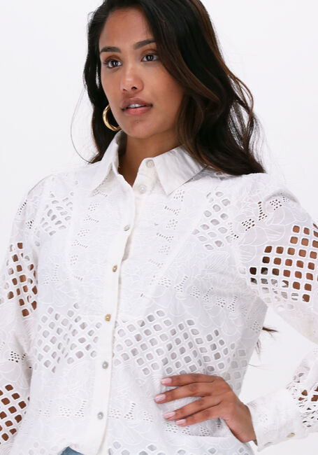 Weiße Y.A.S. Blusen YASHAMALLA LS LONG SHIRT - large