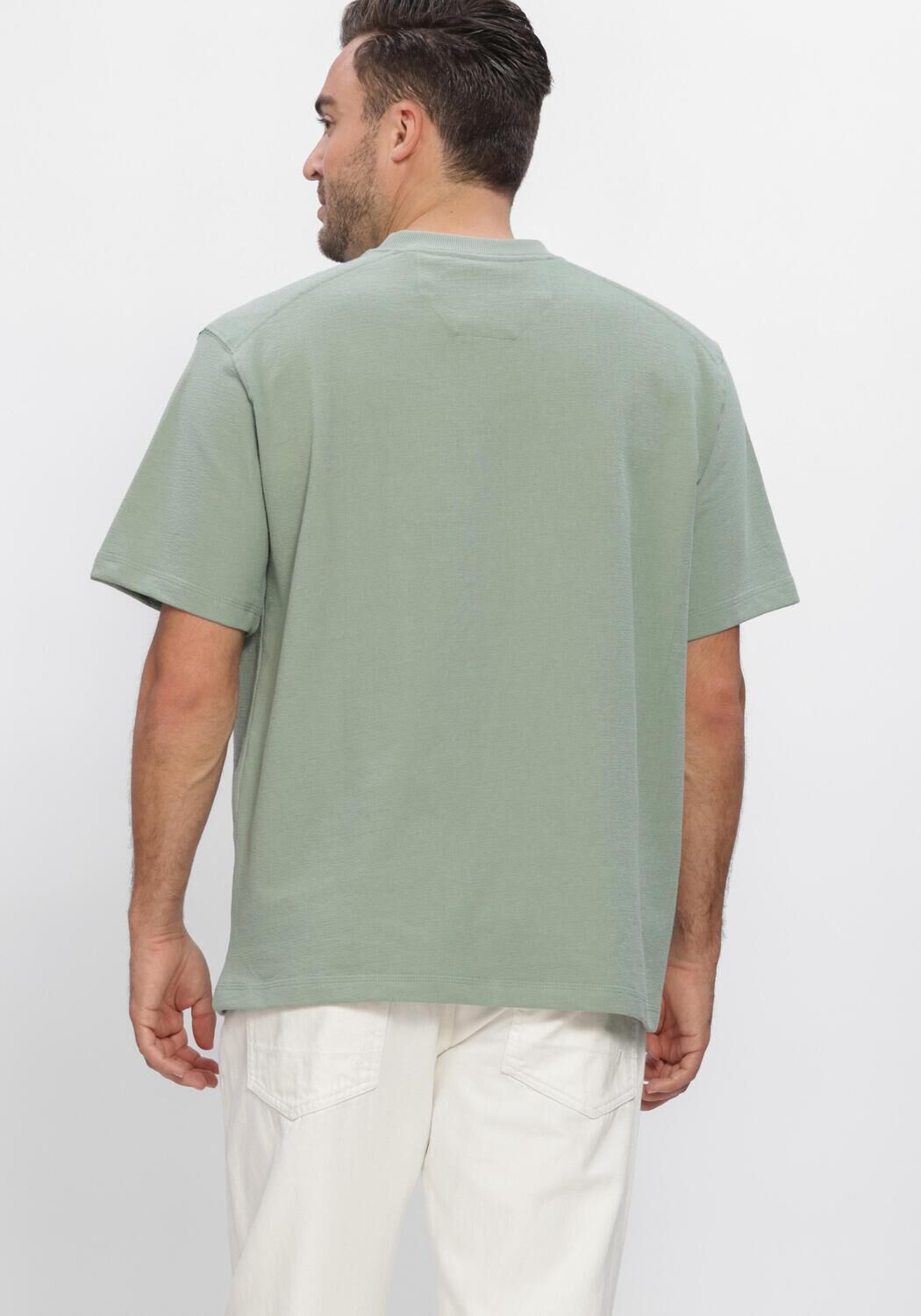 Gr&uuml;ne DSTREZZED T-shirt LASSE TEE - large