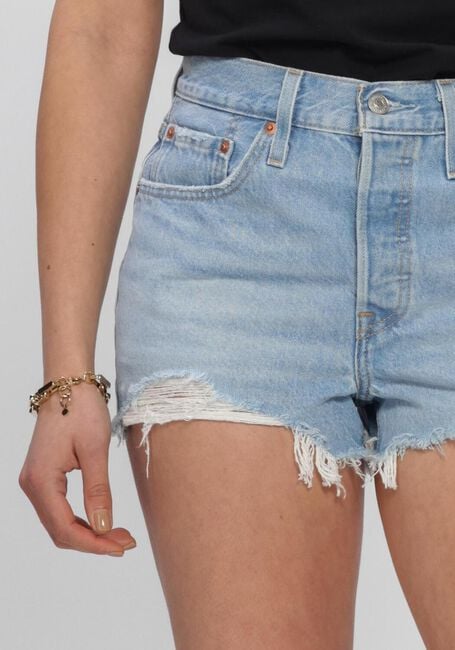 Blaue LEVI'S Kurze Hosen 501 ORIGINAL SHORT MID S - large