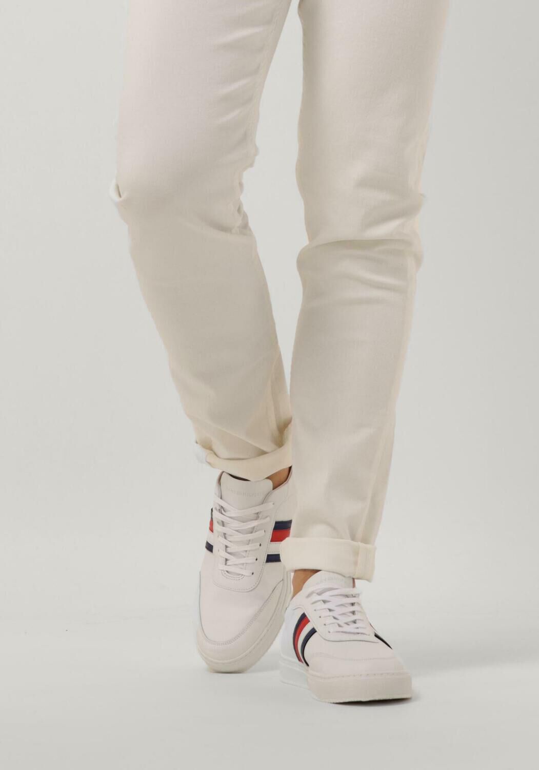 Wei&szlig;e TOMMY HILFIGER Sneaker Low PREMIUM CUPSOLE MONO - large