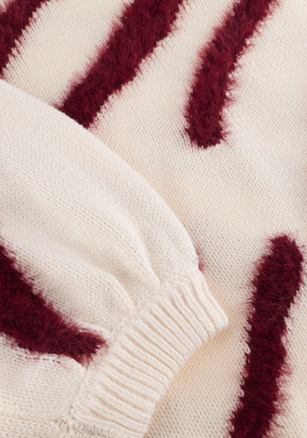 Creme FABIENNE CHAPOT Pullover ZEBRA PULLOVER - large